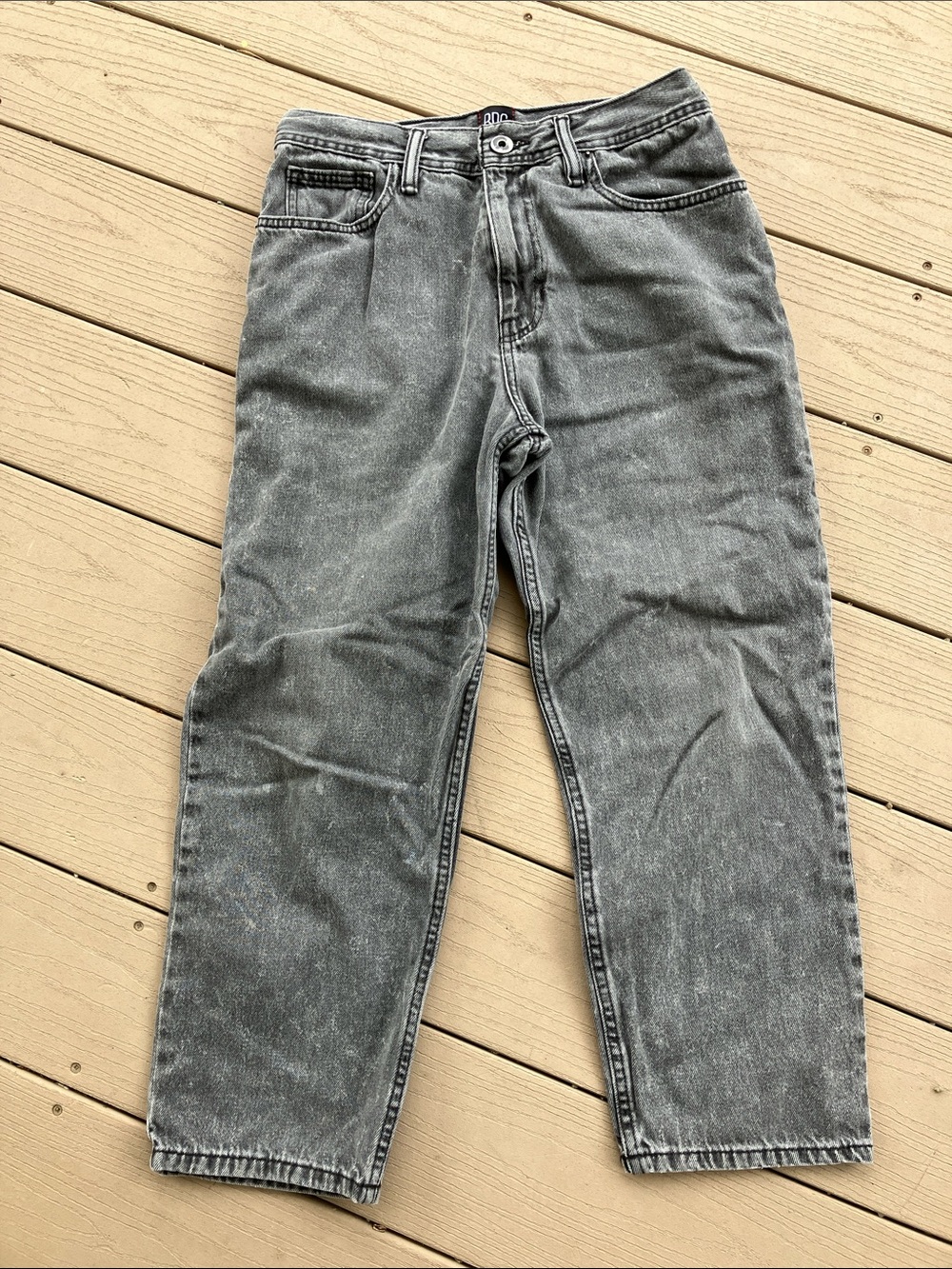 BDG Bow Fit Gray Jeans